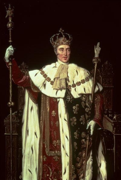Ritratto di Carlo X di Francia, 1829 (dettaglio) da Jean Auguste Dominique Ingres